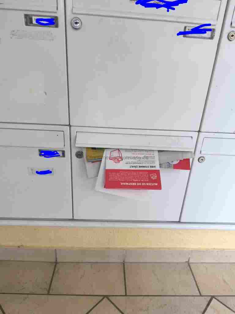 Gelbe Briefe im Nirgendwo