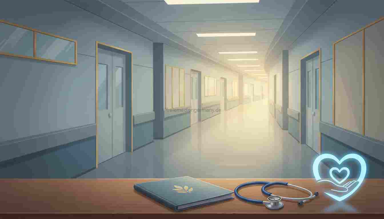 Symbolische KI-Illustration zu gesundheit und pflege.