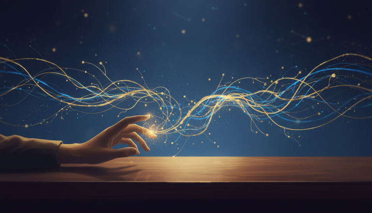Symbolische KI-Illustration zu ki und digitalisierung.