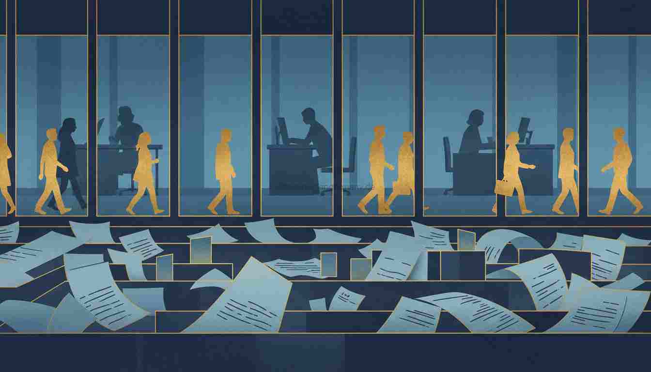 Symbolische KI-Illustration zu soziales und arbeit.